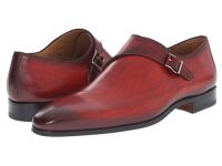 Stylish Magnanni Monk Strap Oxfords for Men - Jamil - Rojo Online